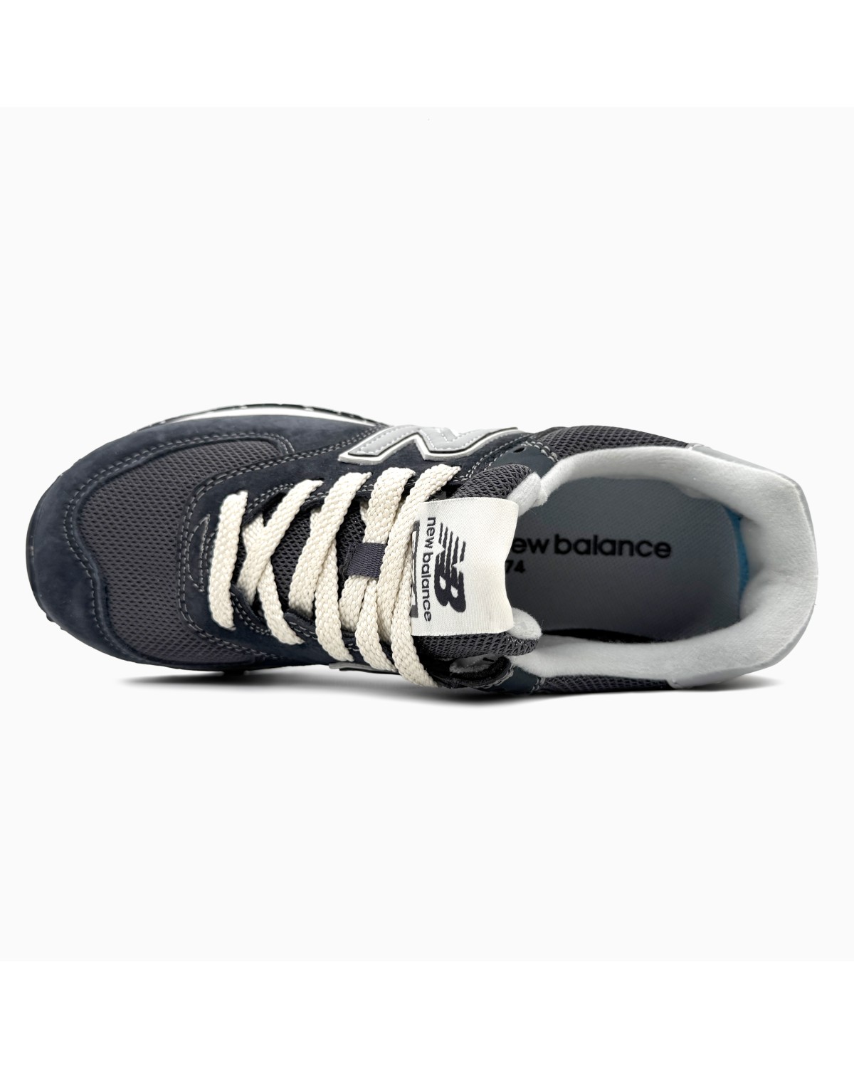 New Balance 574 Dark Grey Beige