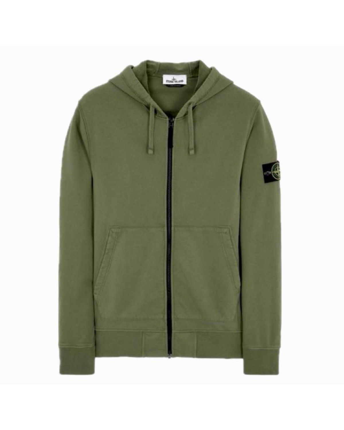 Zip Hoodie Stone Island Olive