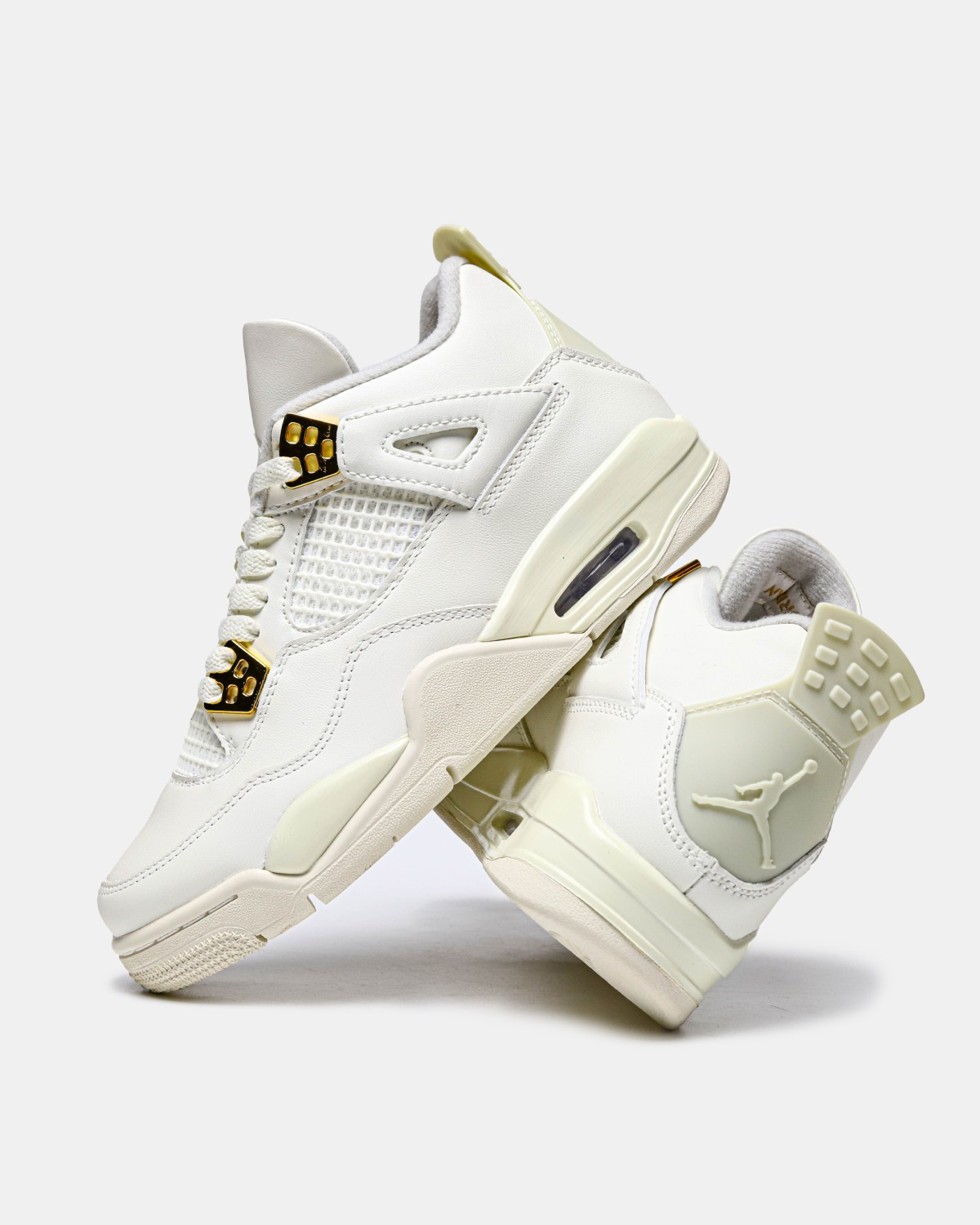Nike Air Jordan Retro 4 Metallic Gold