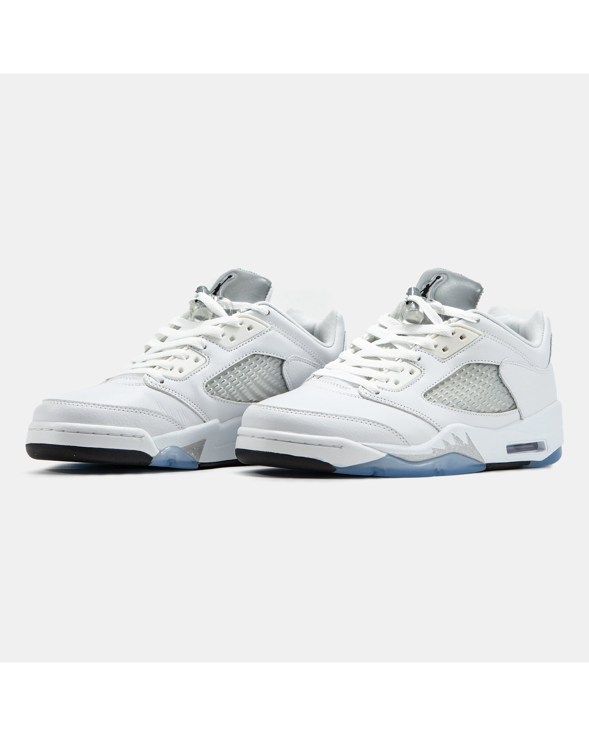 Nike Air Jordan 5 Low Metallic White