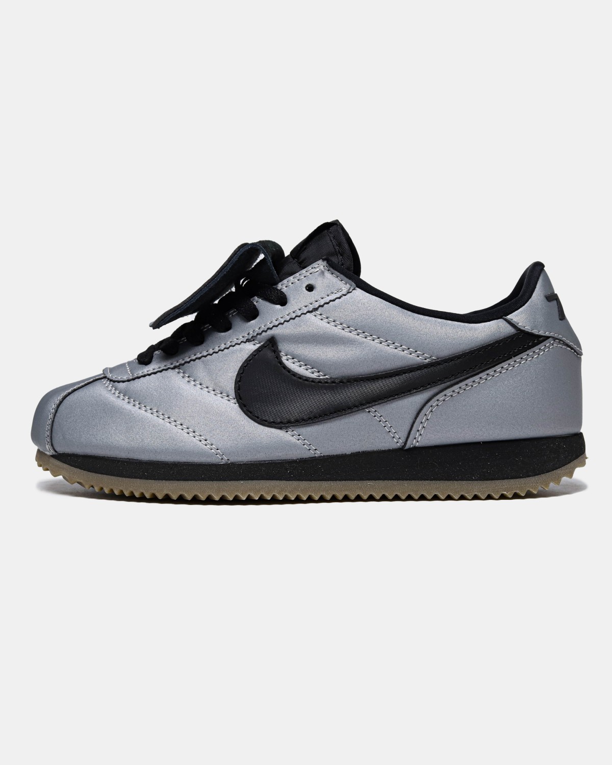 Nike Cortez Leather SE Metallic Cool Grey Black