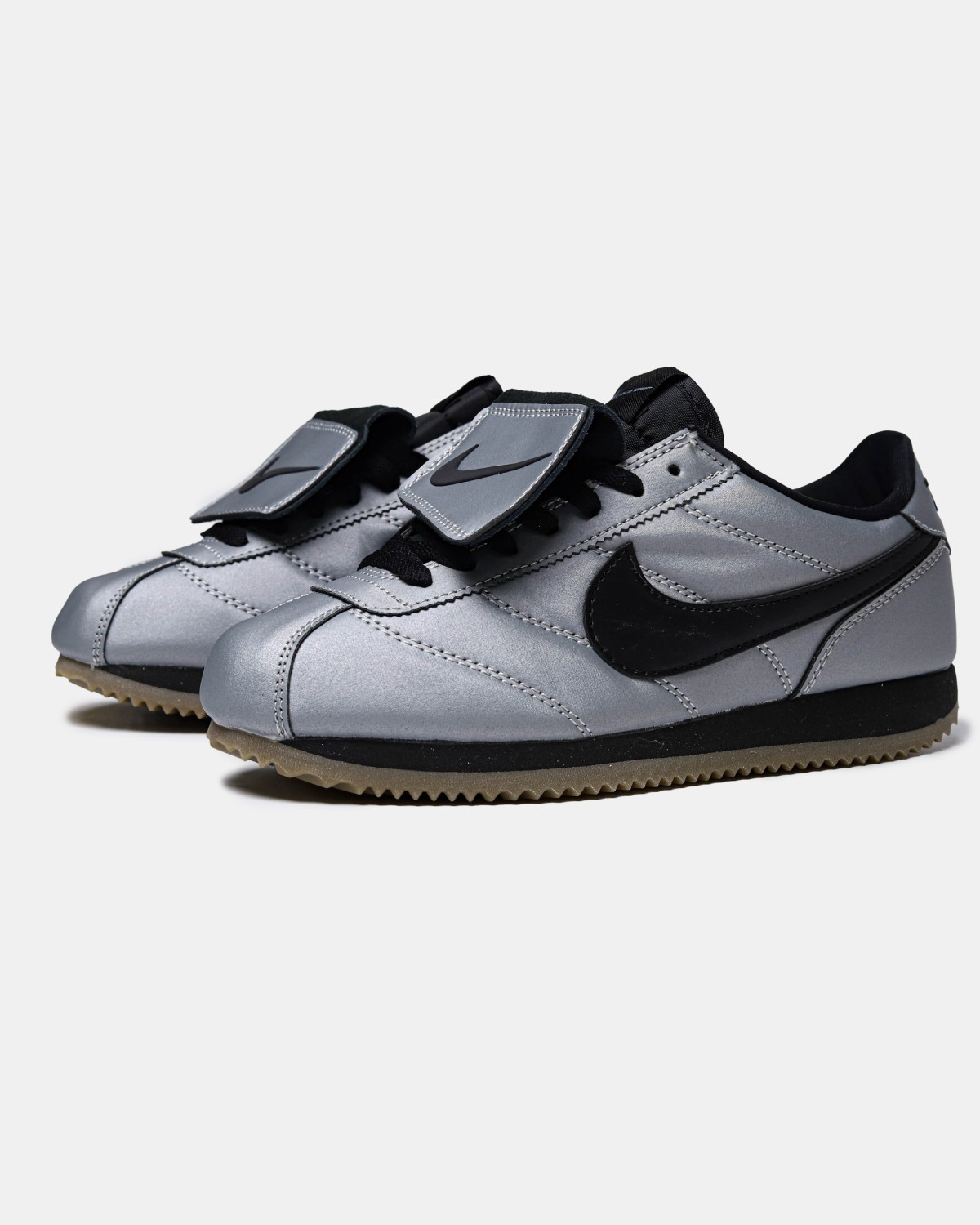 Nike Cortez Leather SE Metallic Cool Grey Black