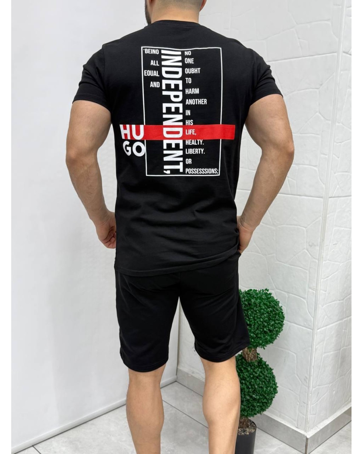 Комплект Hugo Boss чорний