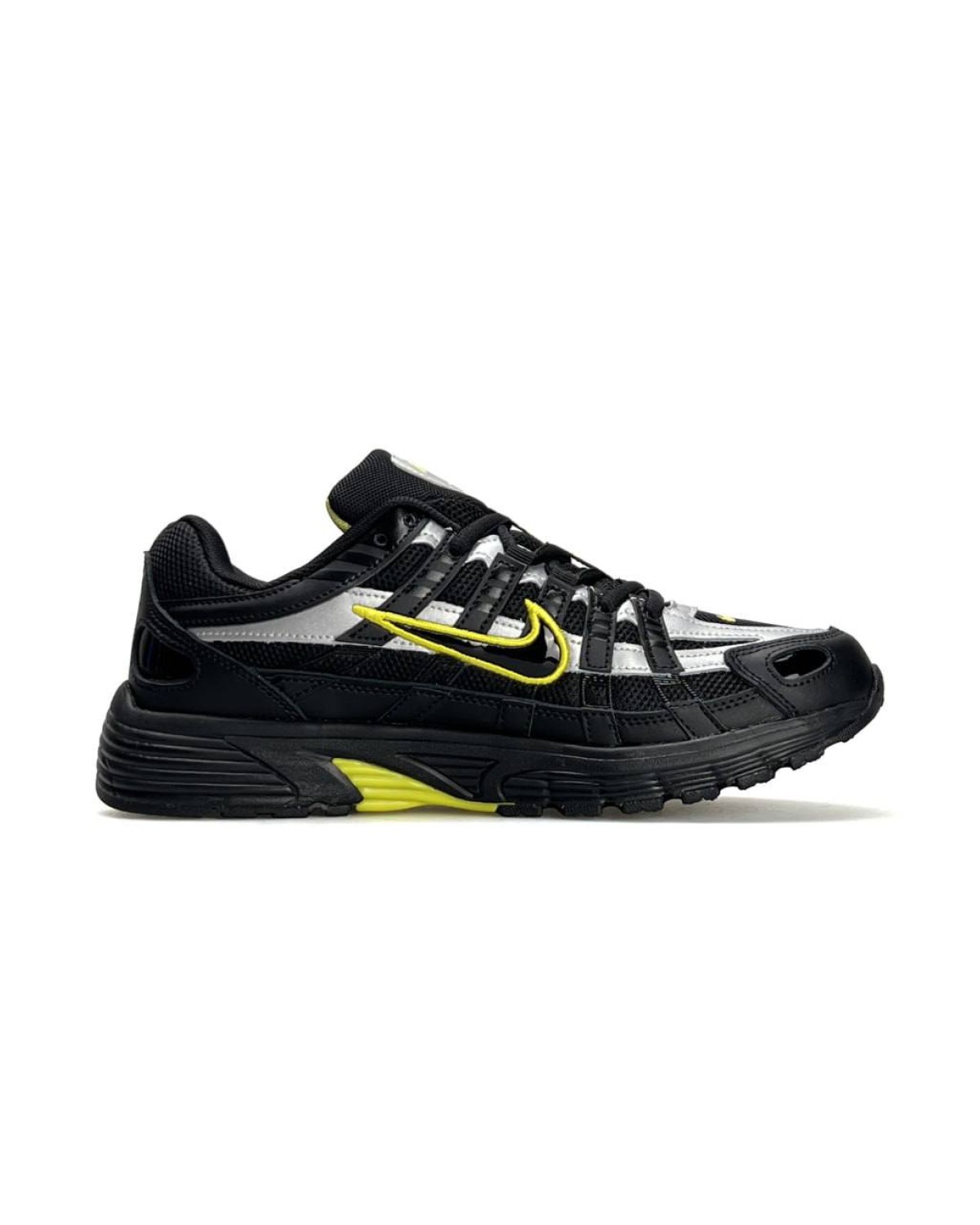 Nike P-6000 Black Silver Lime