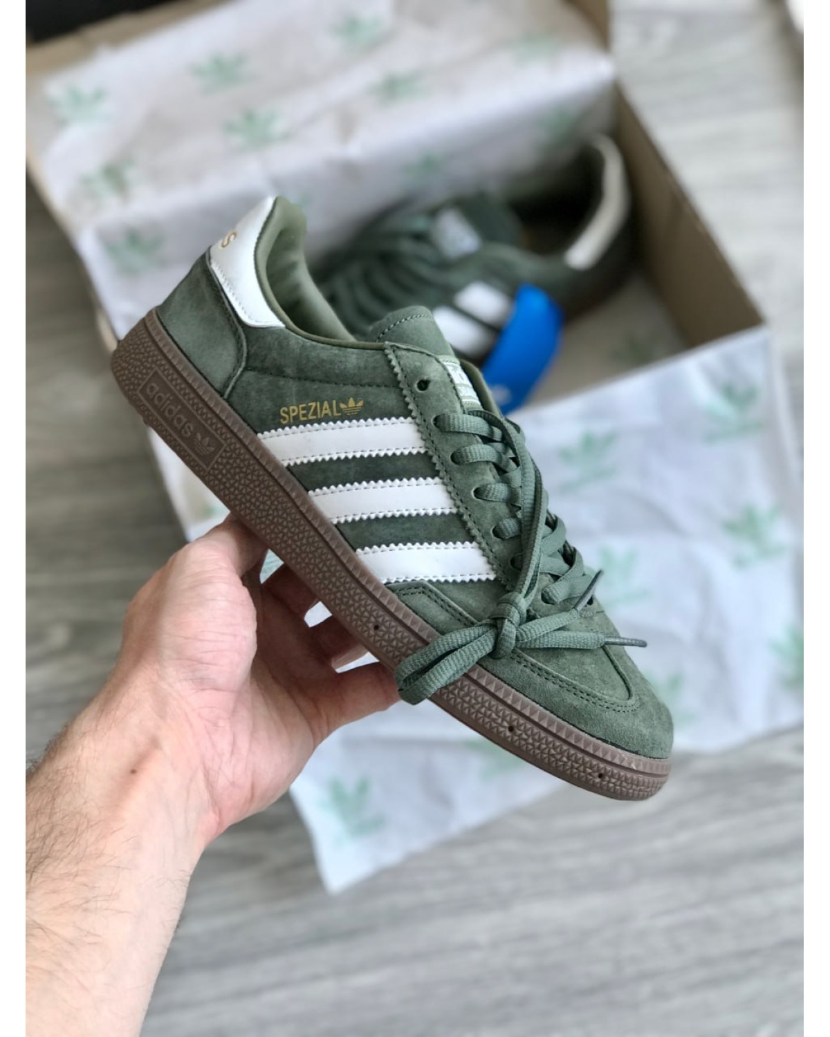 Adidas Spezial Green White