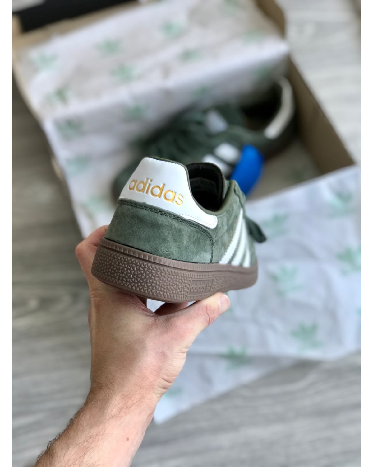 Adidas Spezial Green White