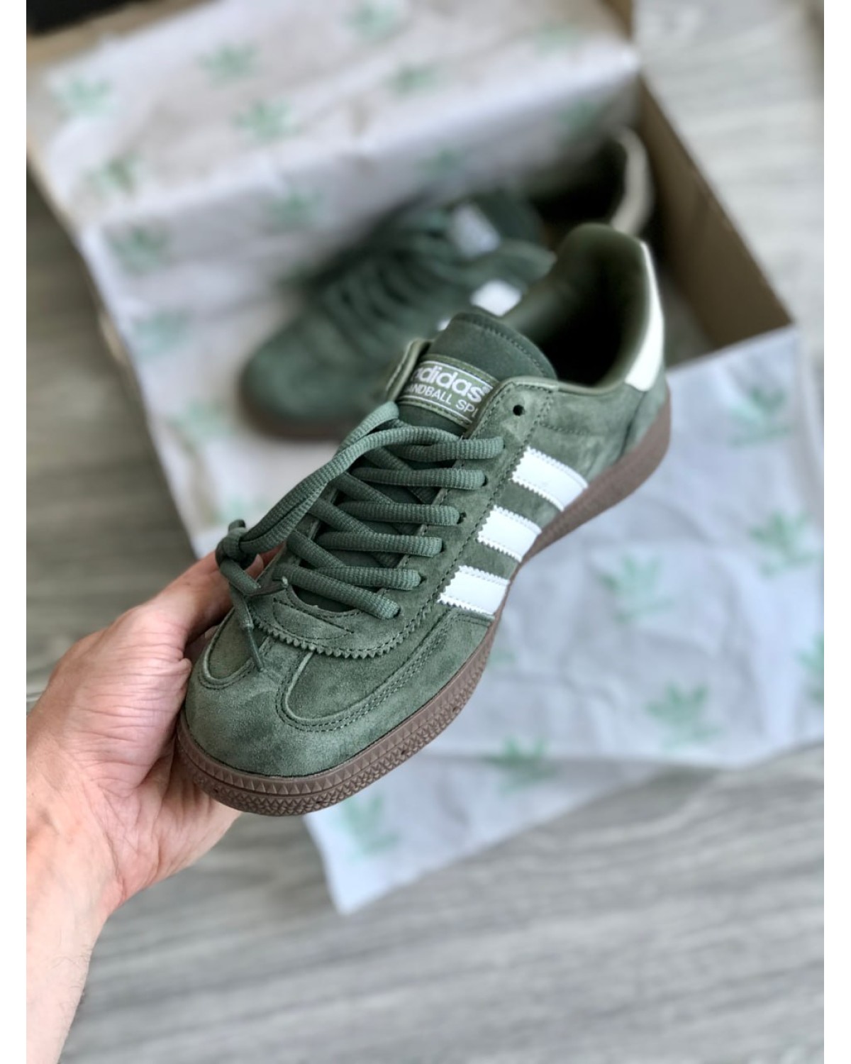 Adidas Spezial Green White