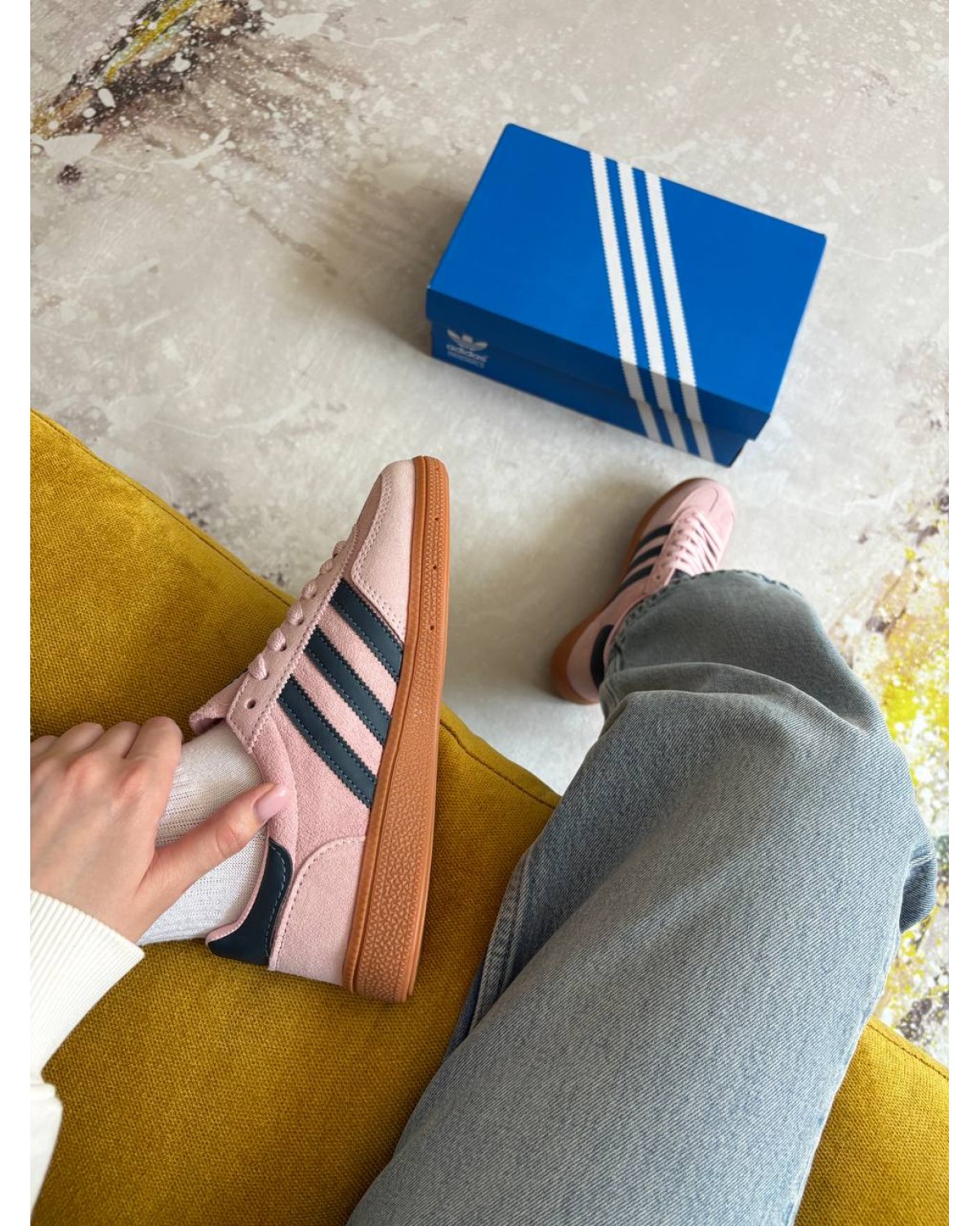 Adidas Spezial Handball Pink Blue