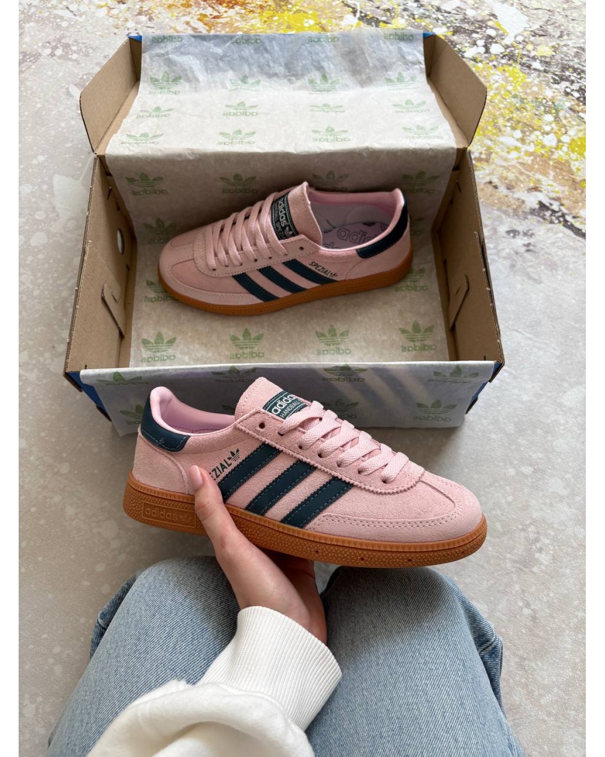 Adidas Spezial Handball Pink Blue