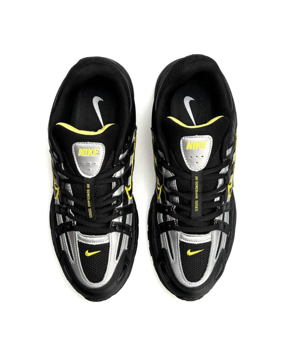 Nike P-6000 Black Silver Lime