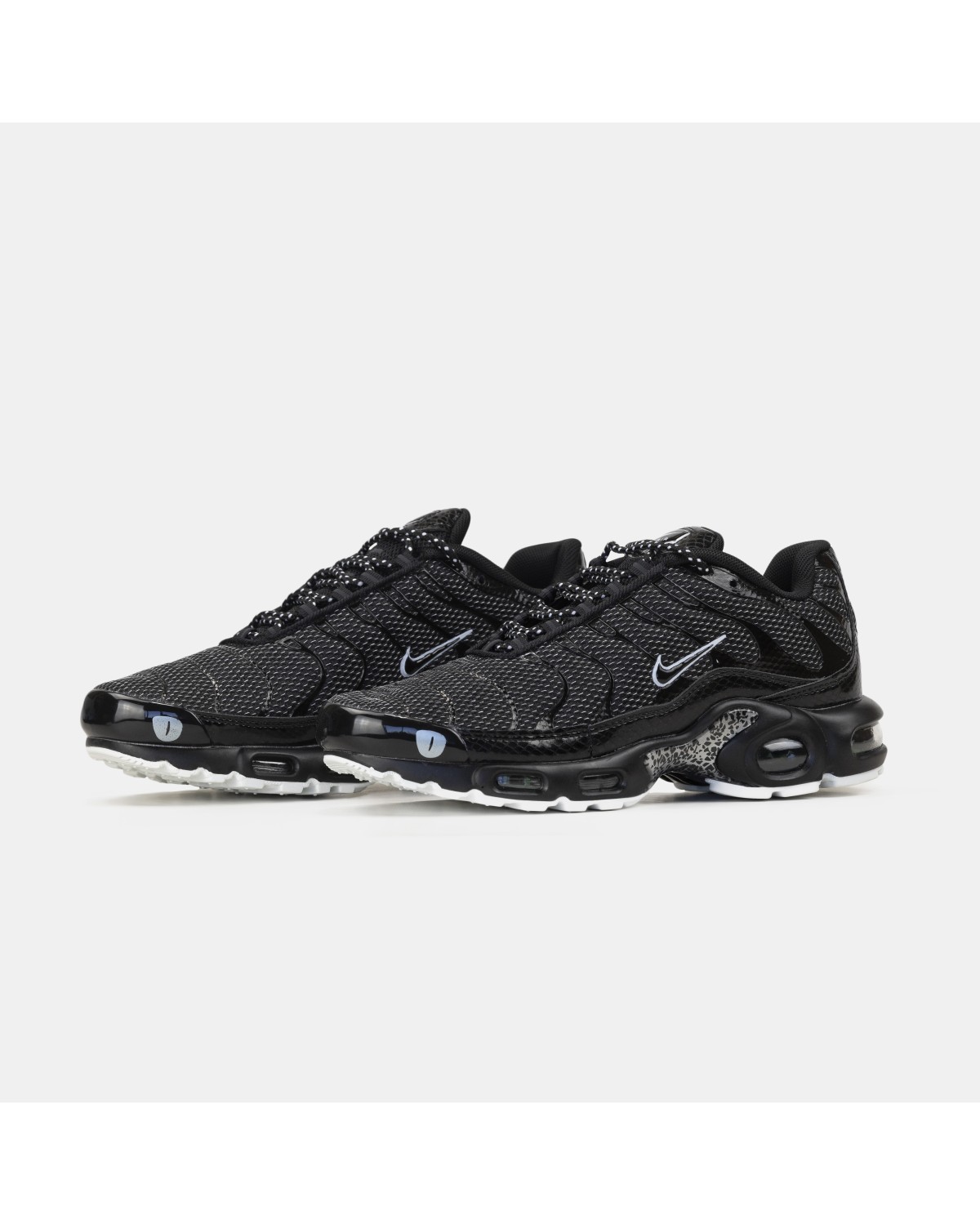 Nike Air Max TN Plus Black White Reptile
