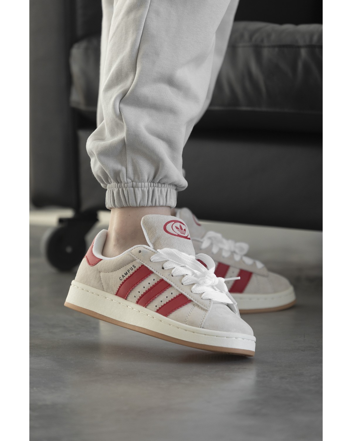 Adidas Campus Crystal Scarlet