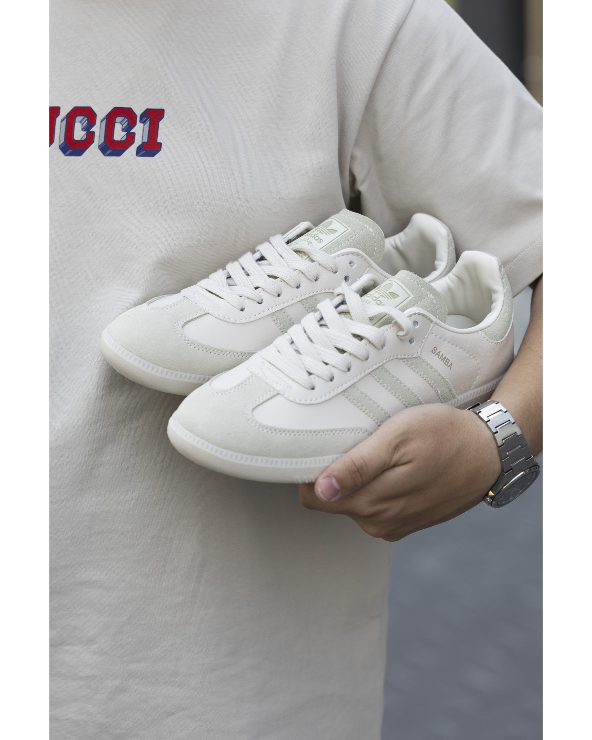 Adidas Samba Beige
