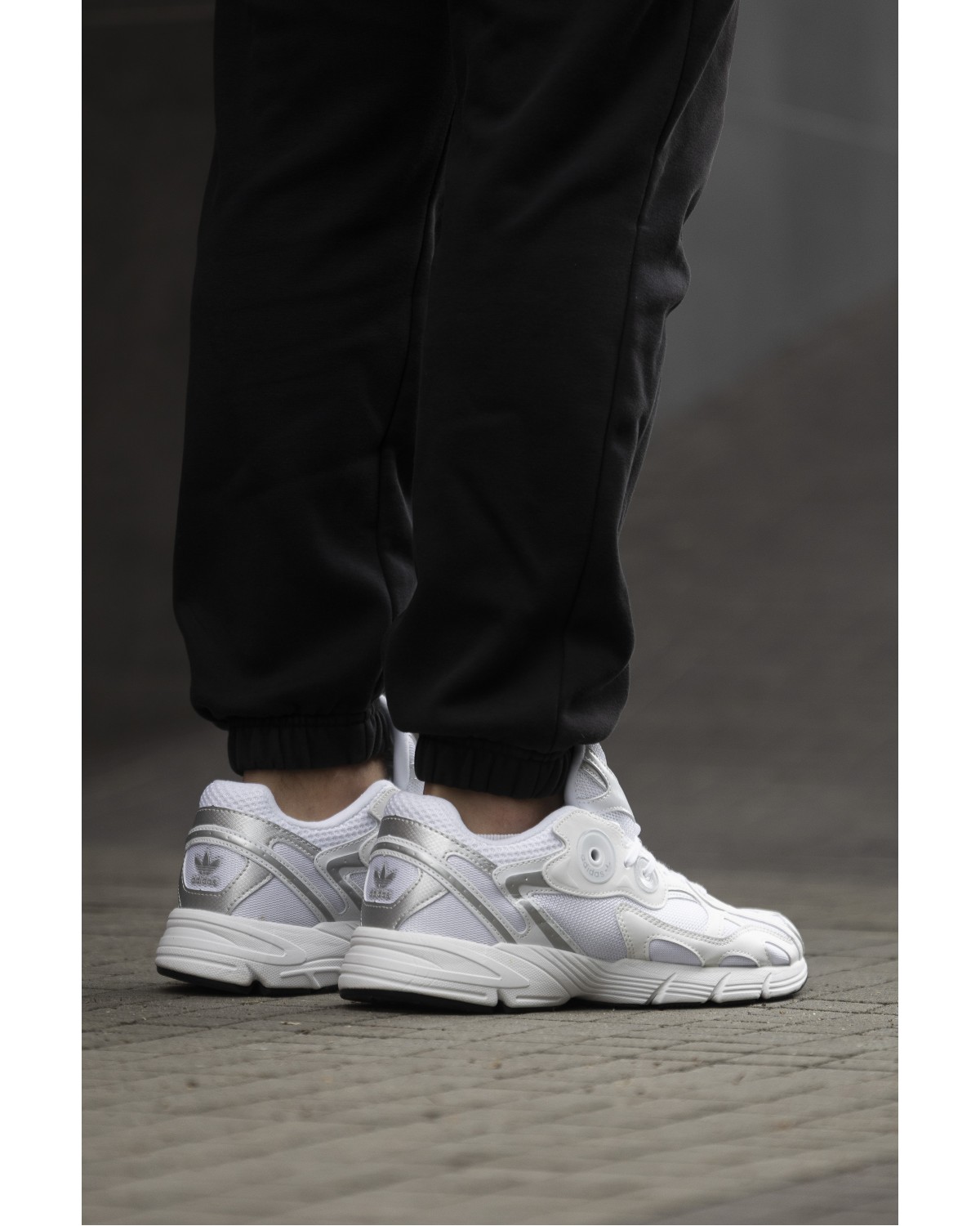 Adidas Astir Cloud White Silver Metallic