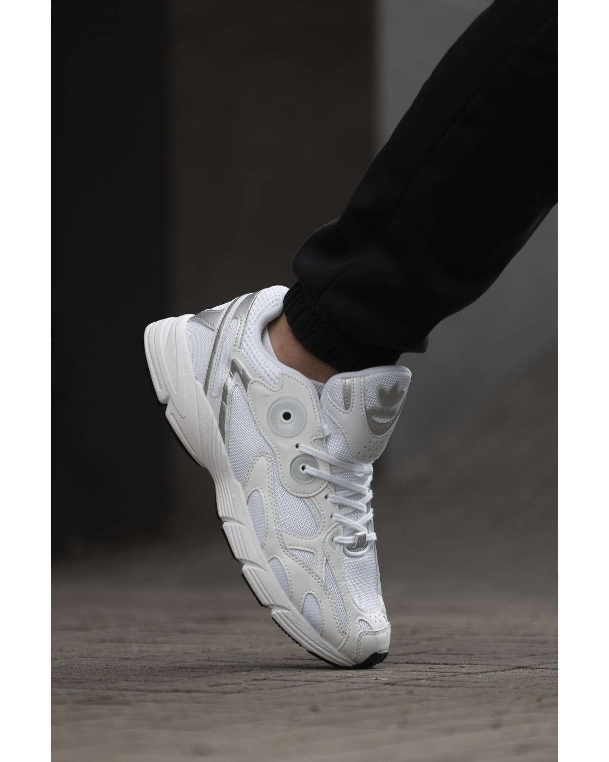 Adidas Astir Cloud White Silver Metallic