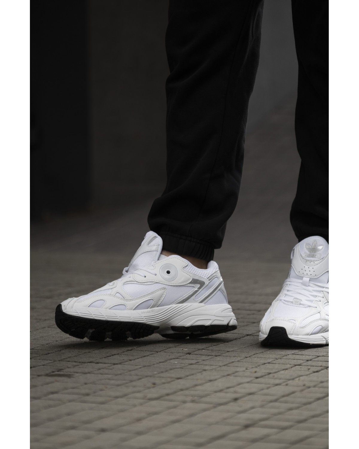 Adidas Astir Cloud White Silver Metallic