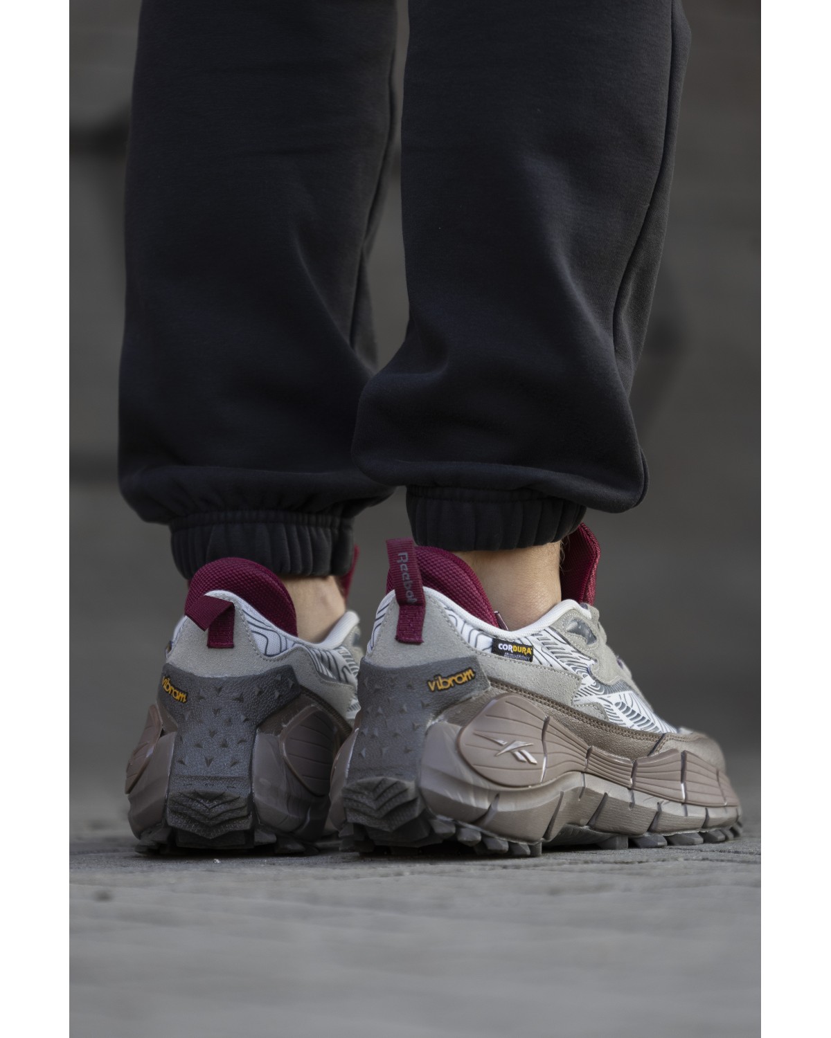 Reebok Zig Kinetica 2.5 Edge Grey Brown