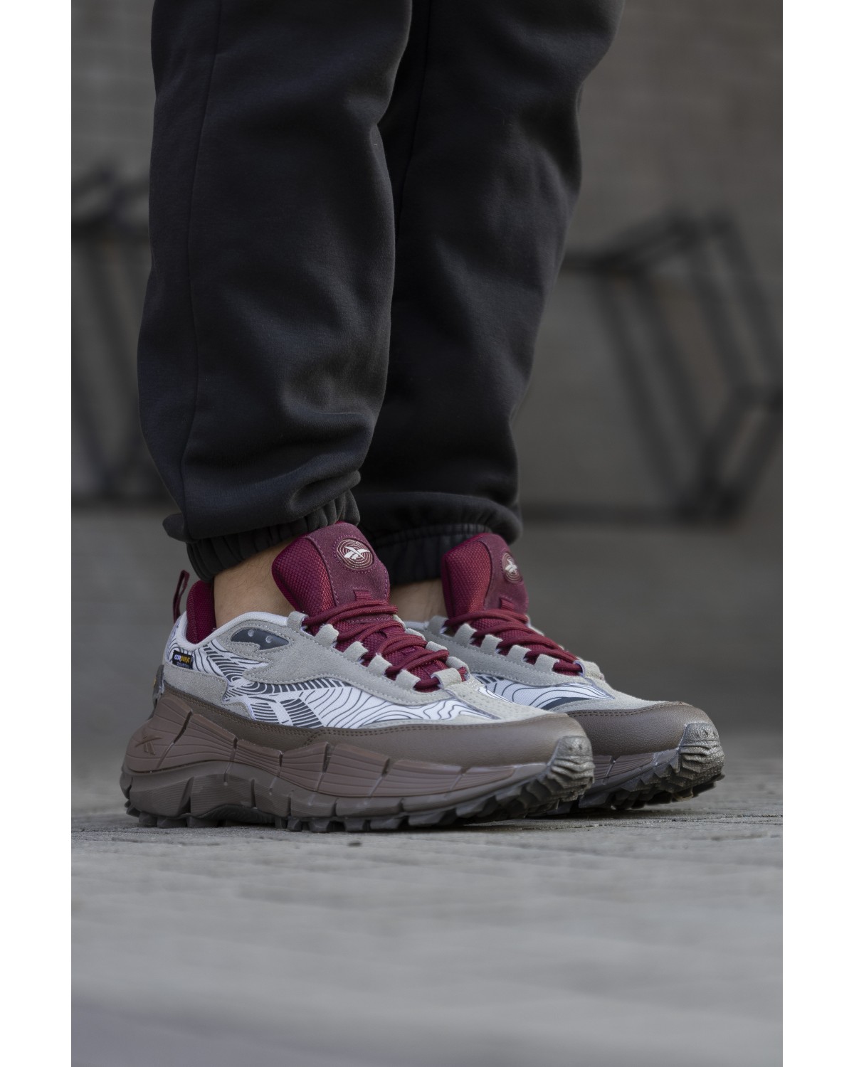 Reebok Zig Kinetica 2.5 Edge Grey Brown
