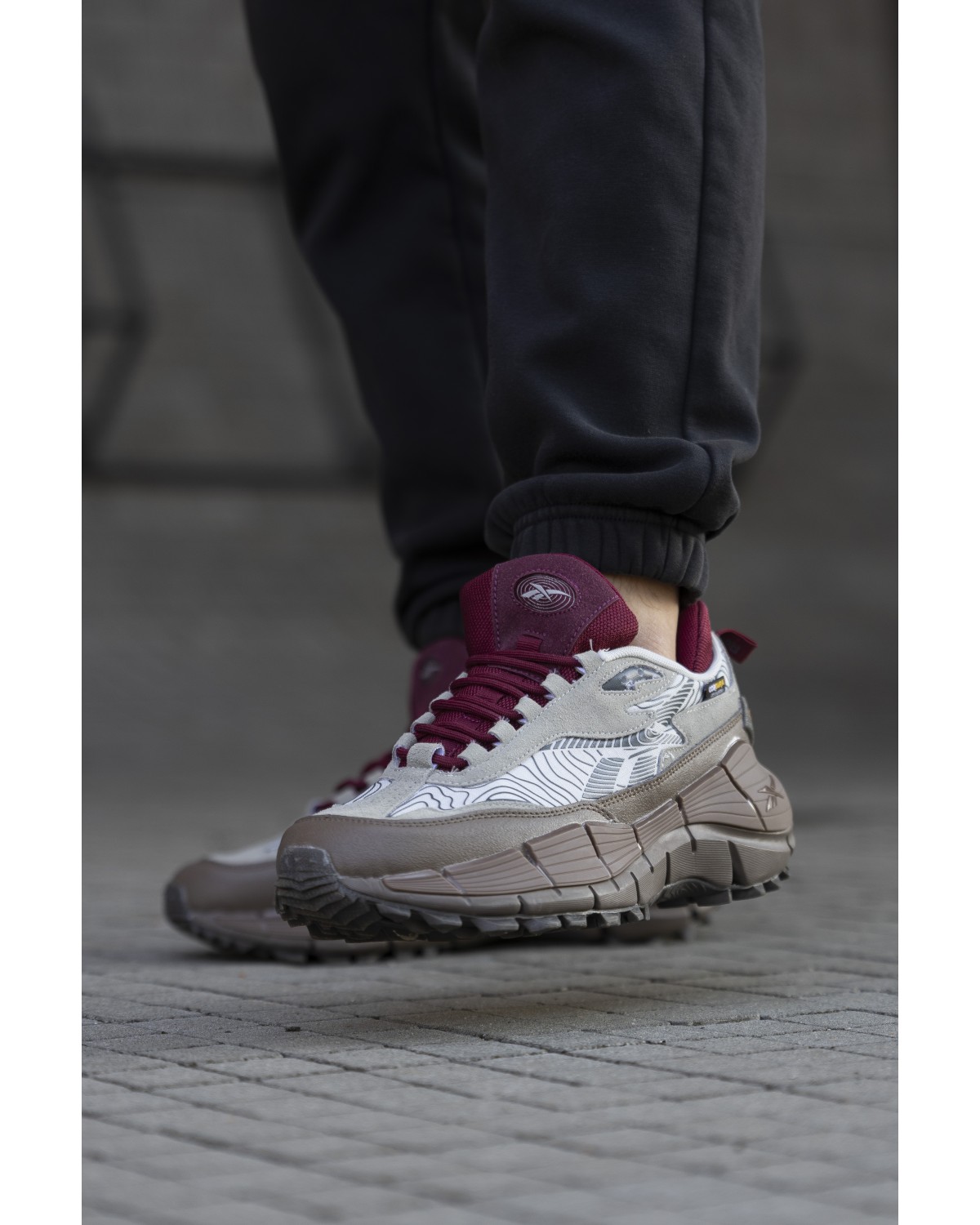 Reebok Zig Kinetica 2.5 Edge Grey Brown