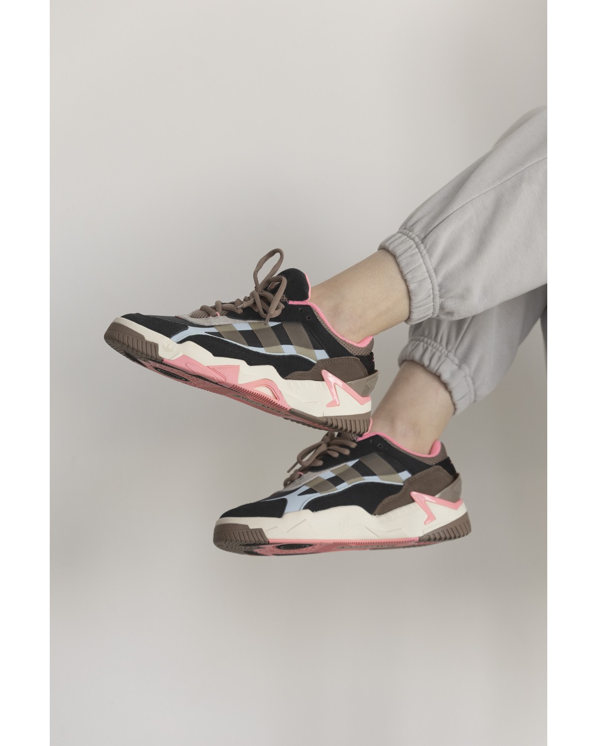 Adidas Niteball II Khaki Black Pink