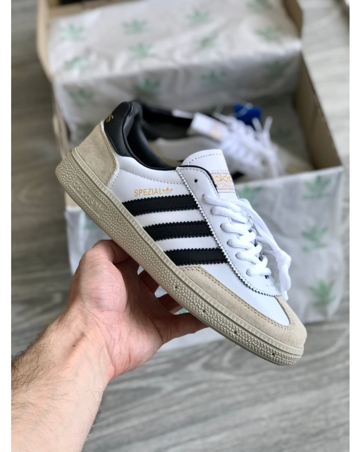 Adidas Spezial White Black