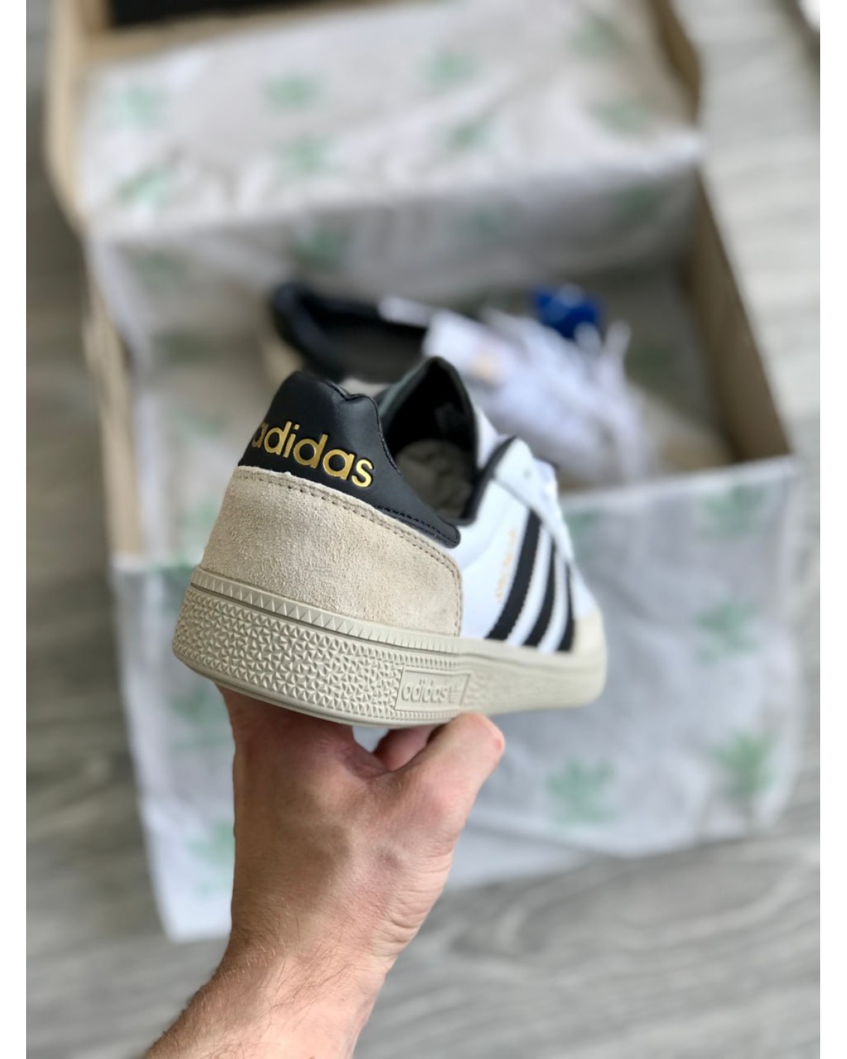 Adidas Spezial White Black