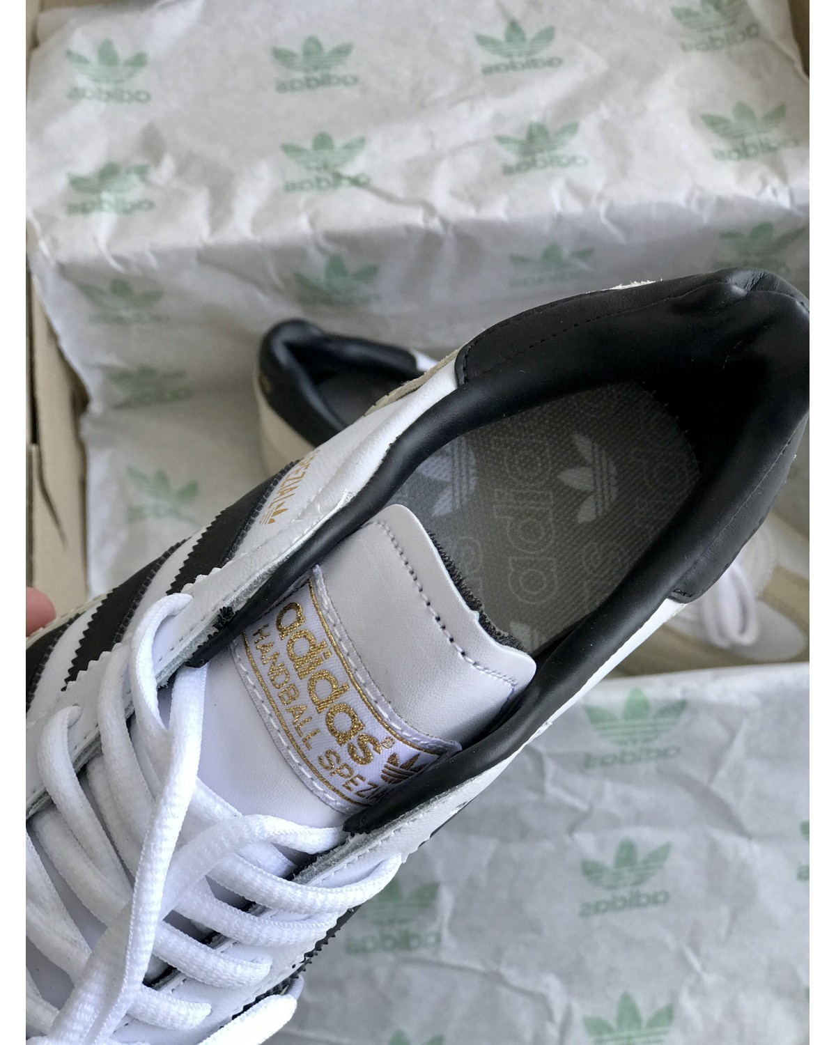 Adidas Spezial White Black