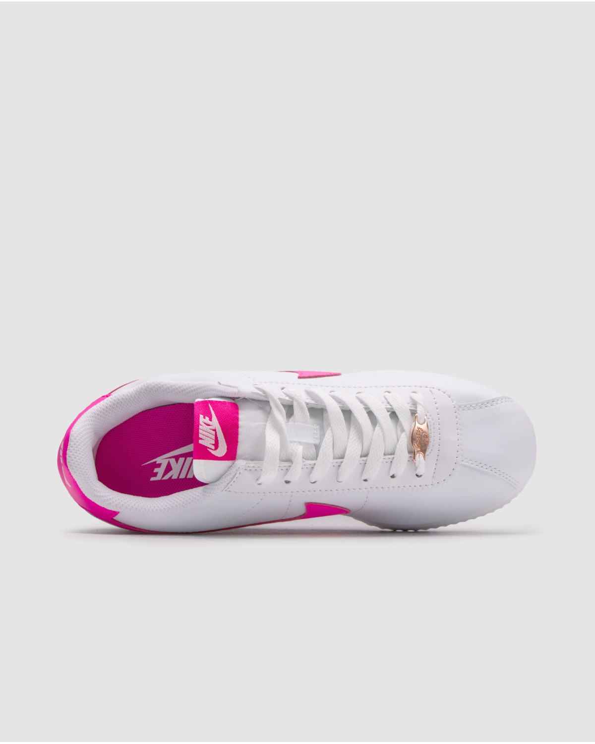 Nike Cortez GS White Laser Fuchsia