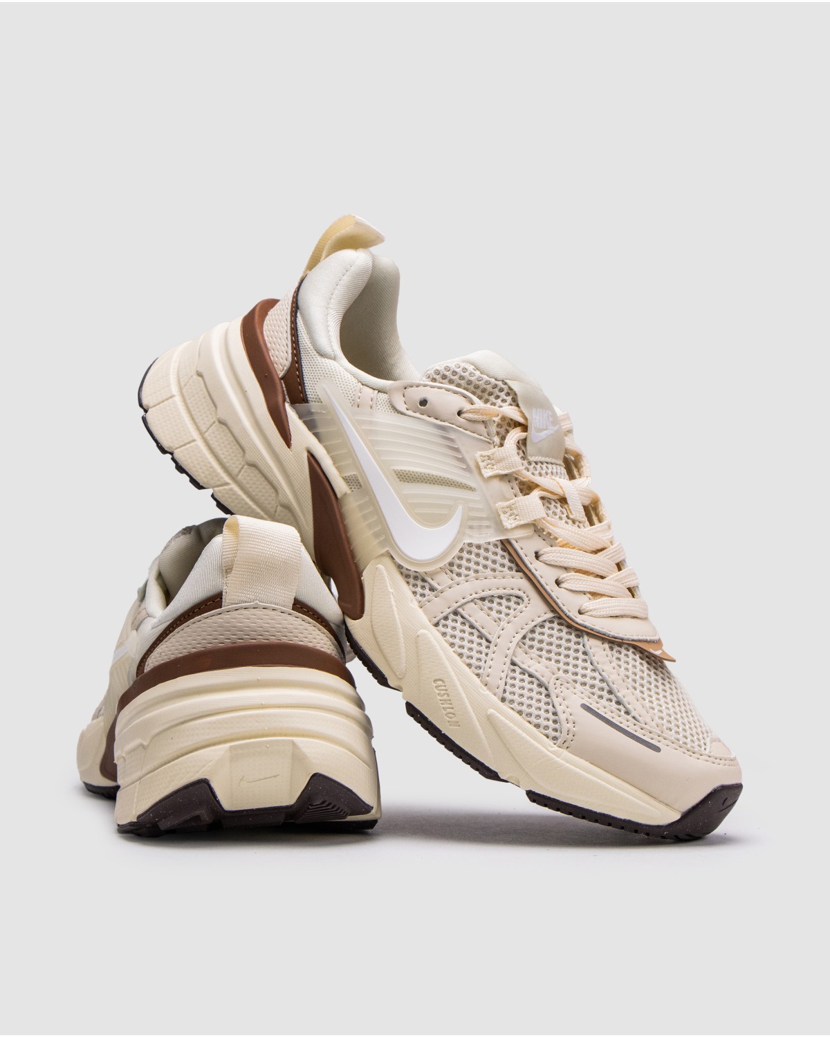 Nike V2K Runtekk Cream/Brown