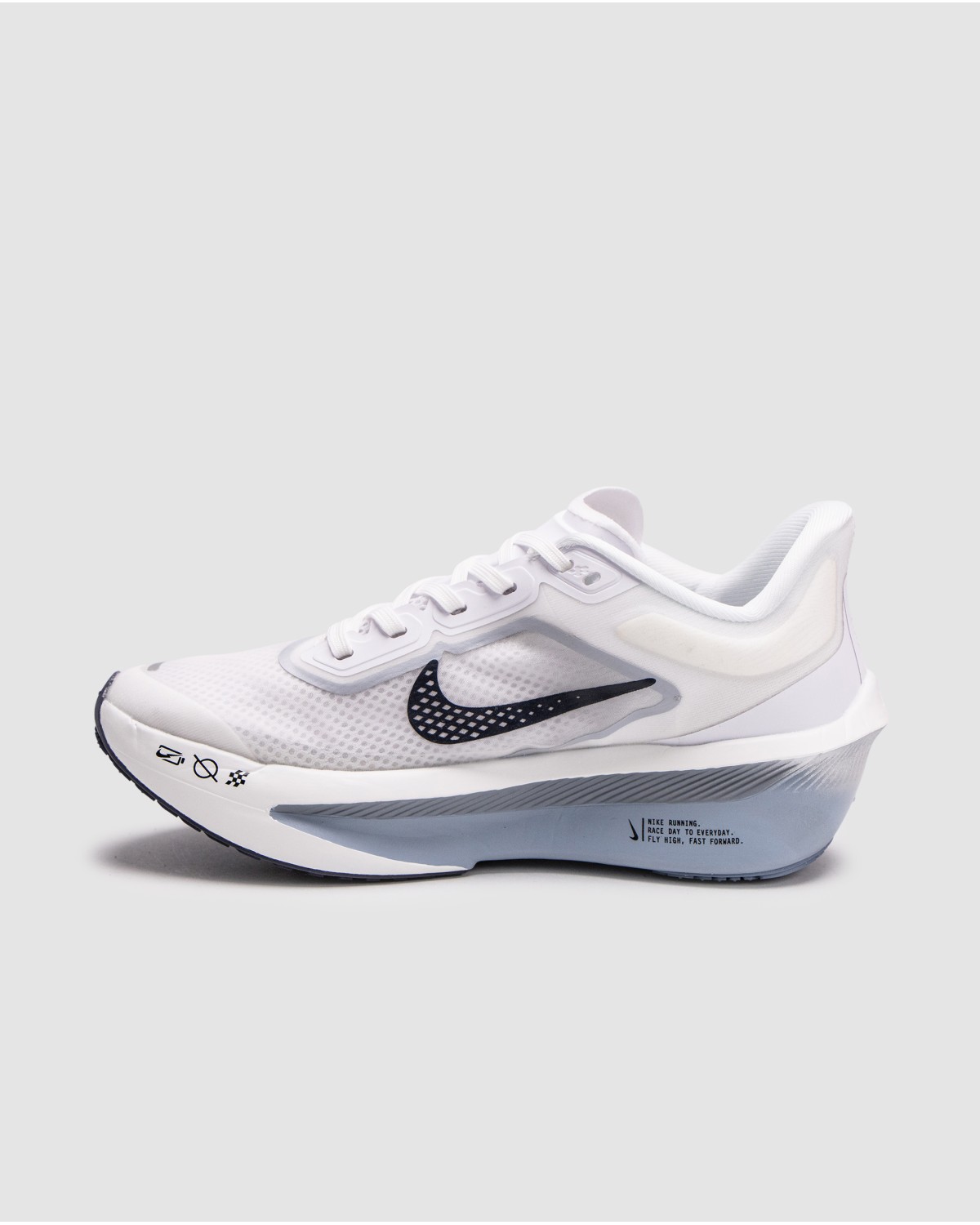 Nike Zoom Fly 6 White Pure Platinum Obsidian