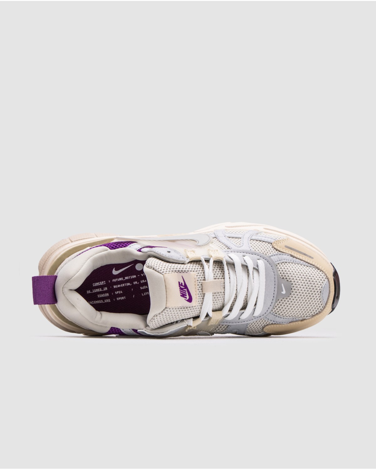Nike V2K Runtekk Light Bone Sanddrift Biotech