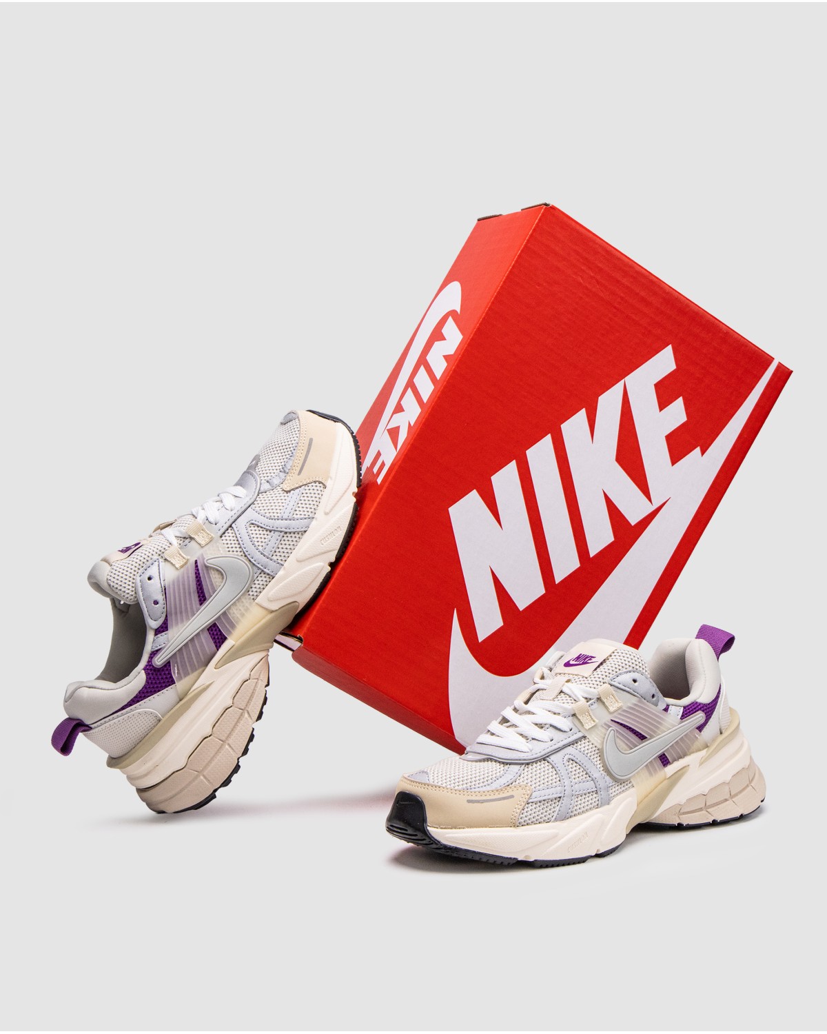 Nike V2K Runtekk Light Bone Sanddrift Biotech