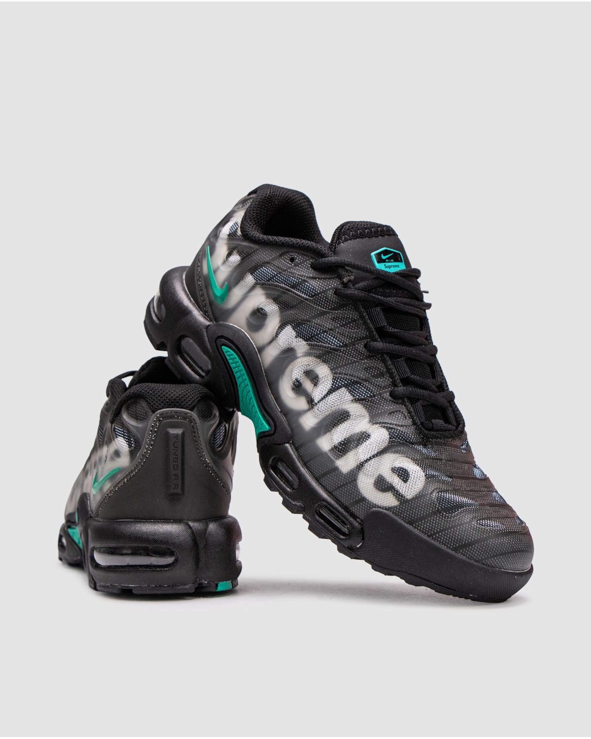 Nike Air Max TN x Supreme Black Galactic Jade