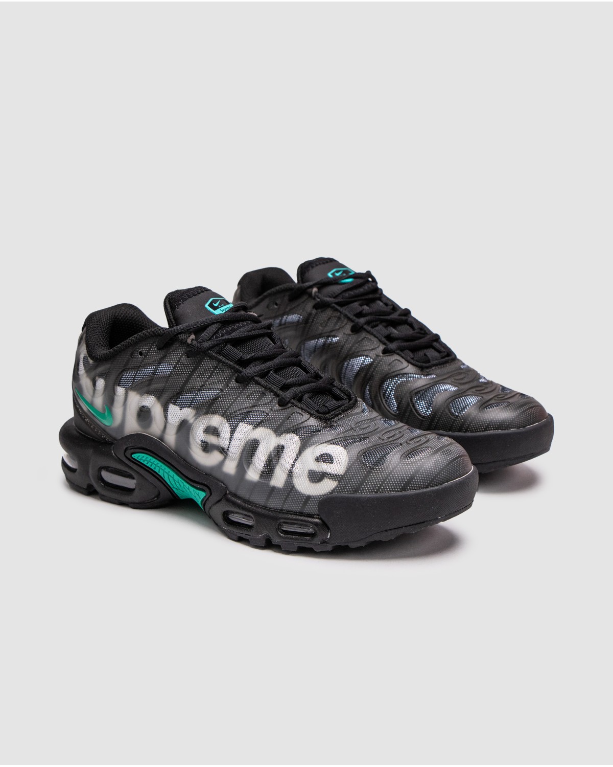 Nike Air Max TN x Supreme Black Galactic Jade