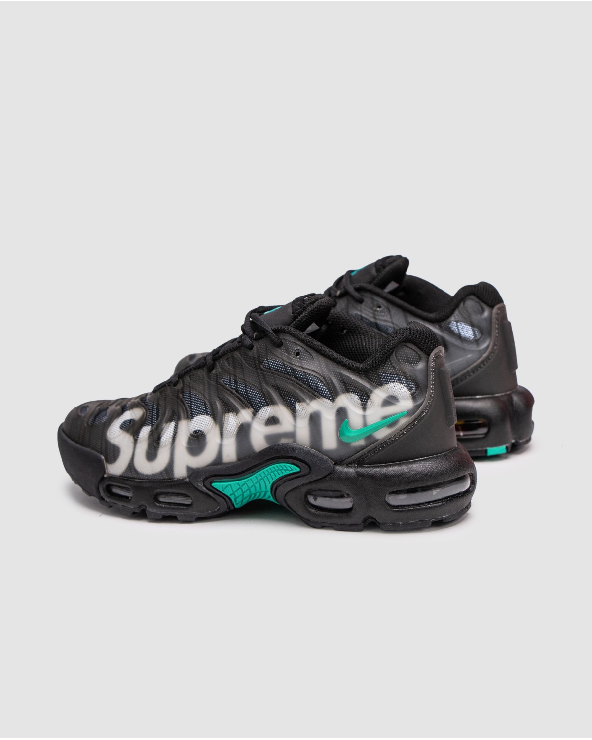 Nike Air Max TN x Supreme Black Galactic Jade