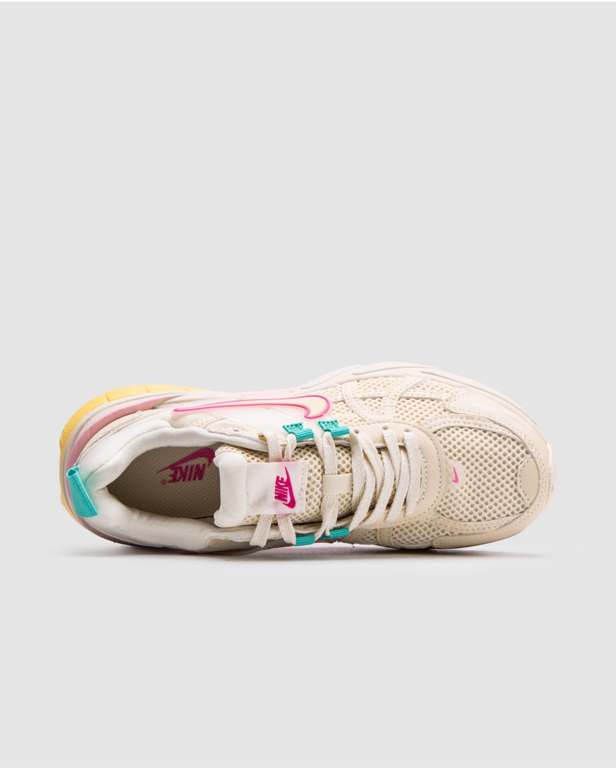 Nike V2K Runtekk Yellow/Cream/Pink