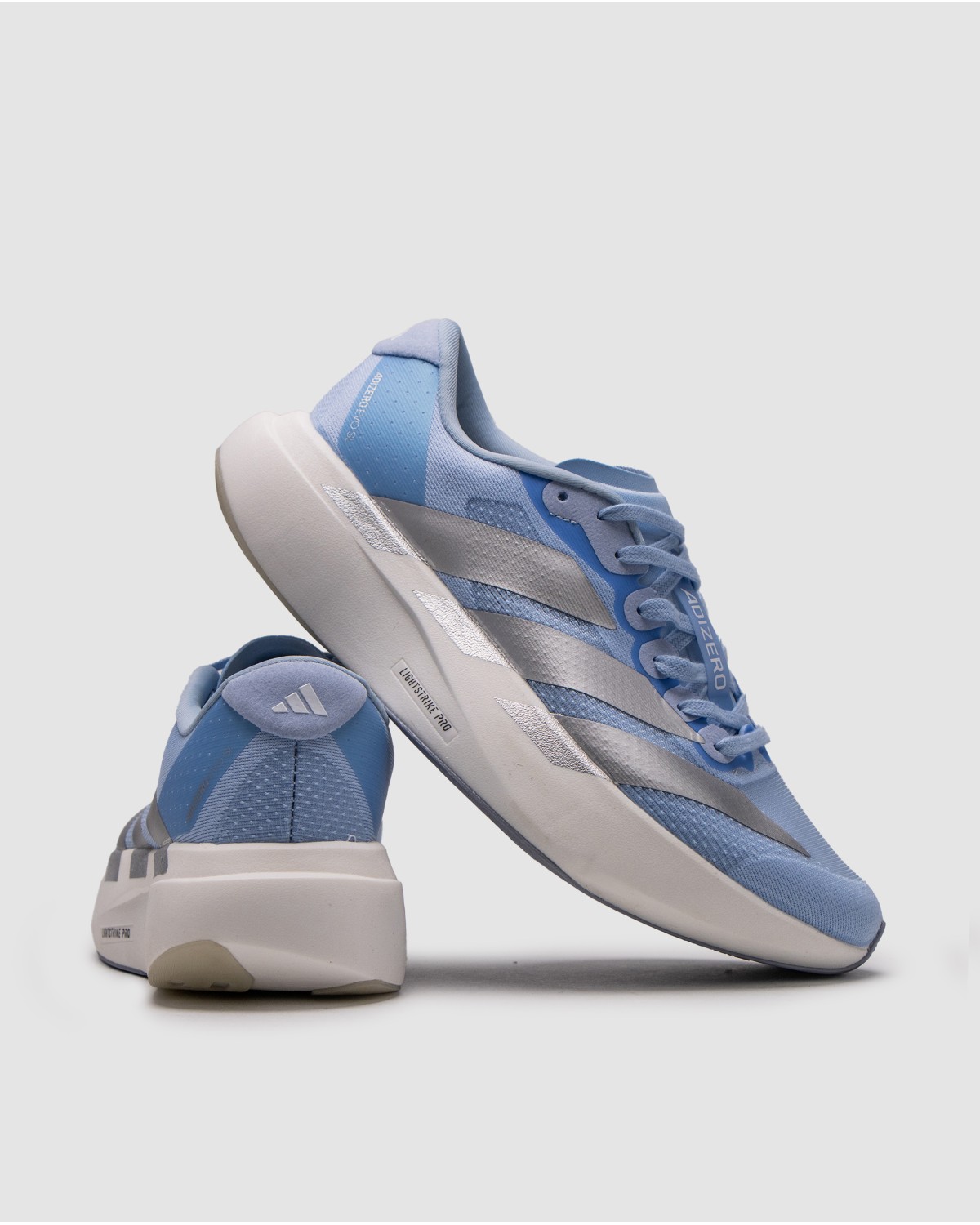 Adidas Adizero Evo SL Glow Blue/Silver Metallic