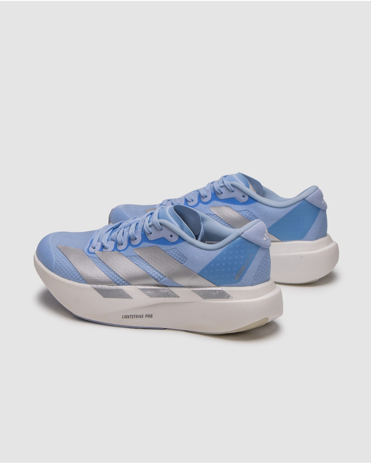 Adidas Adizero Evo SL Glow Blue/Silver Metallic