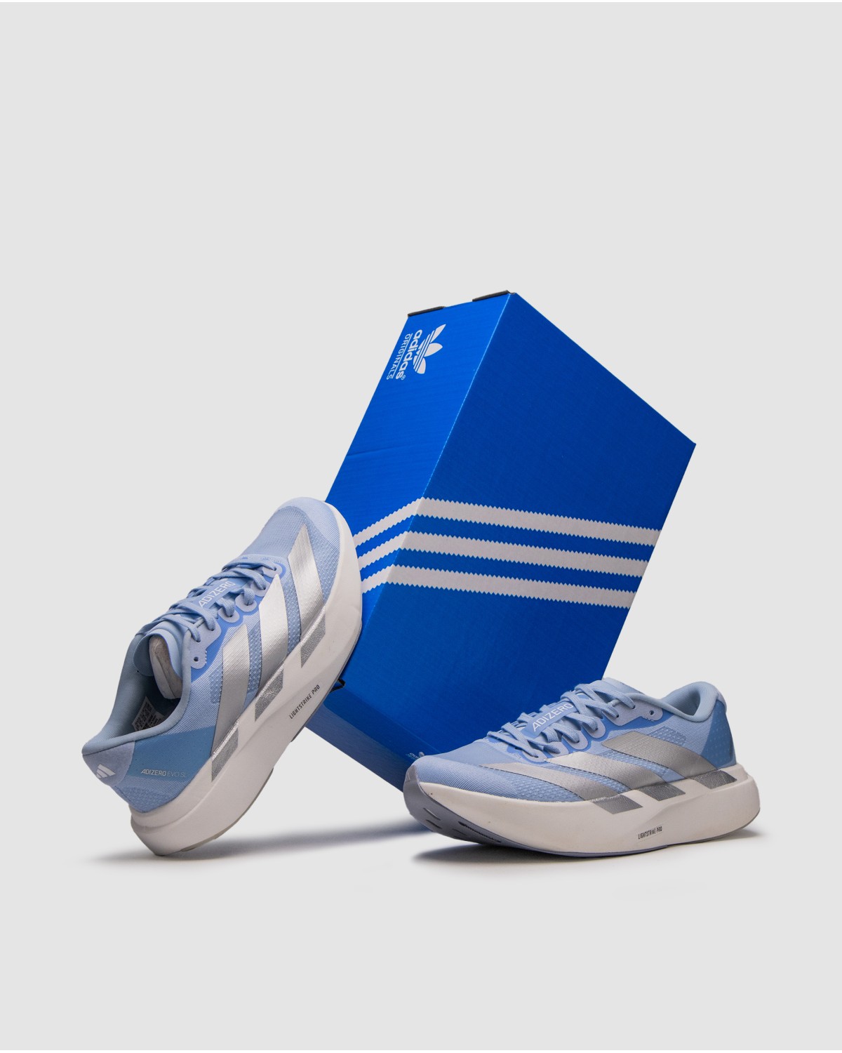 Adidas Adizero Evo SL White/Blue Fusion