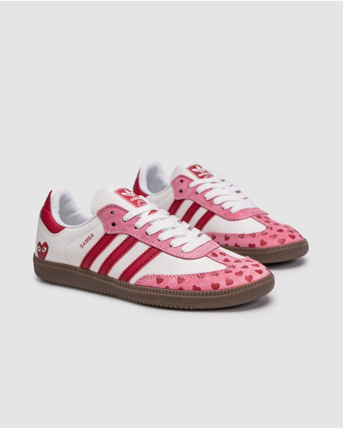 Adidas Samba x Comme des Garçons Play White/Pink