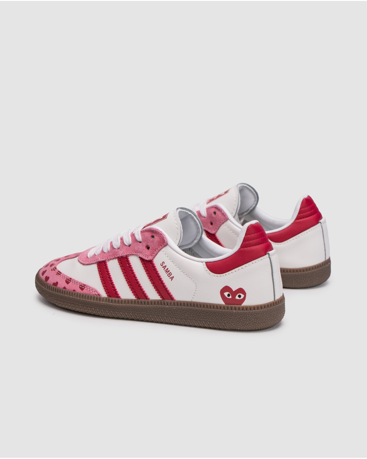 Adidas Samba x Comme des Garçons Play White/Pink