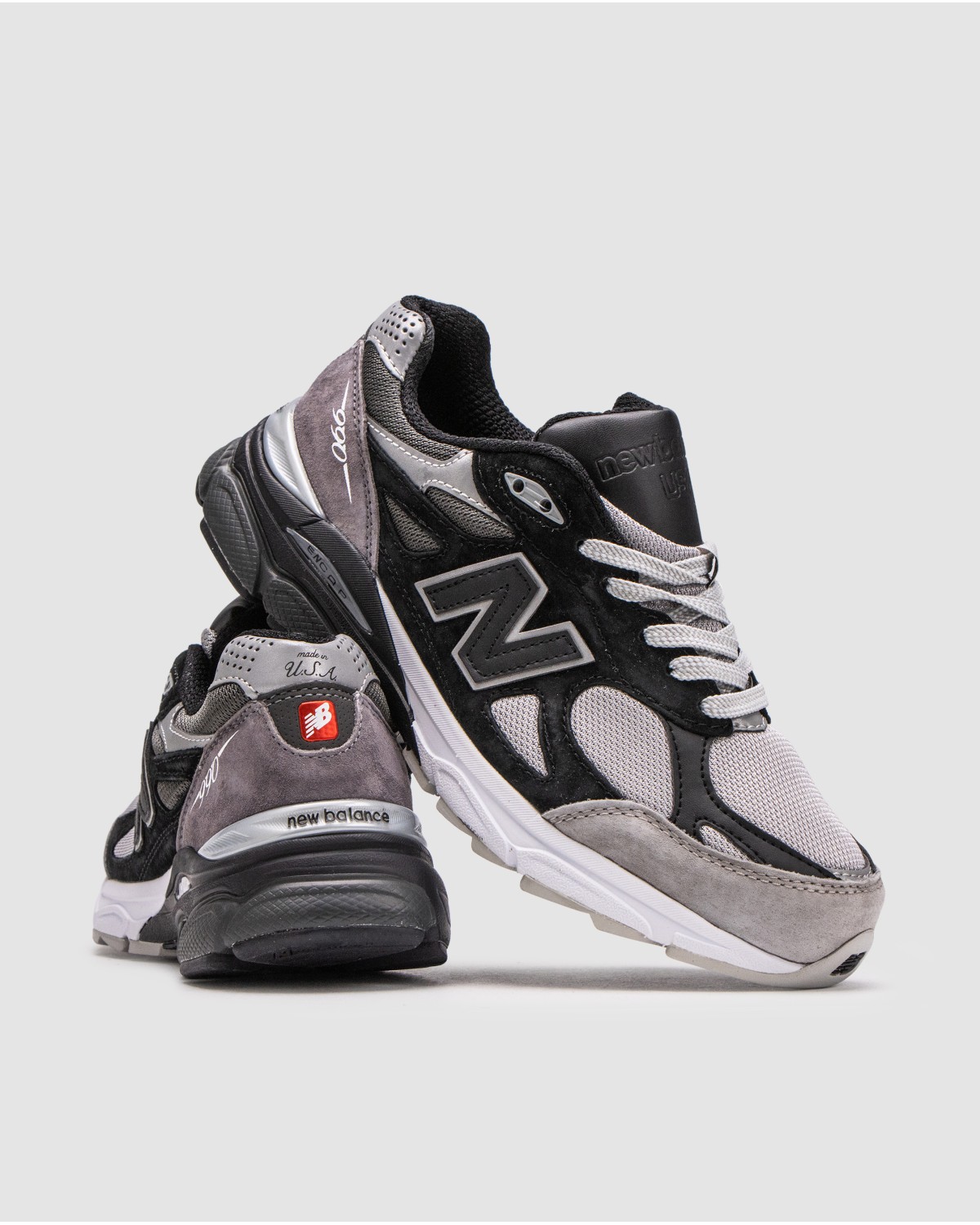 New Balance 990 v3 DLTR Greyscale