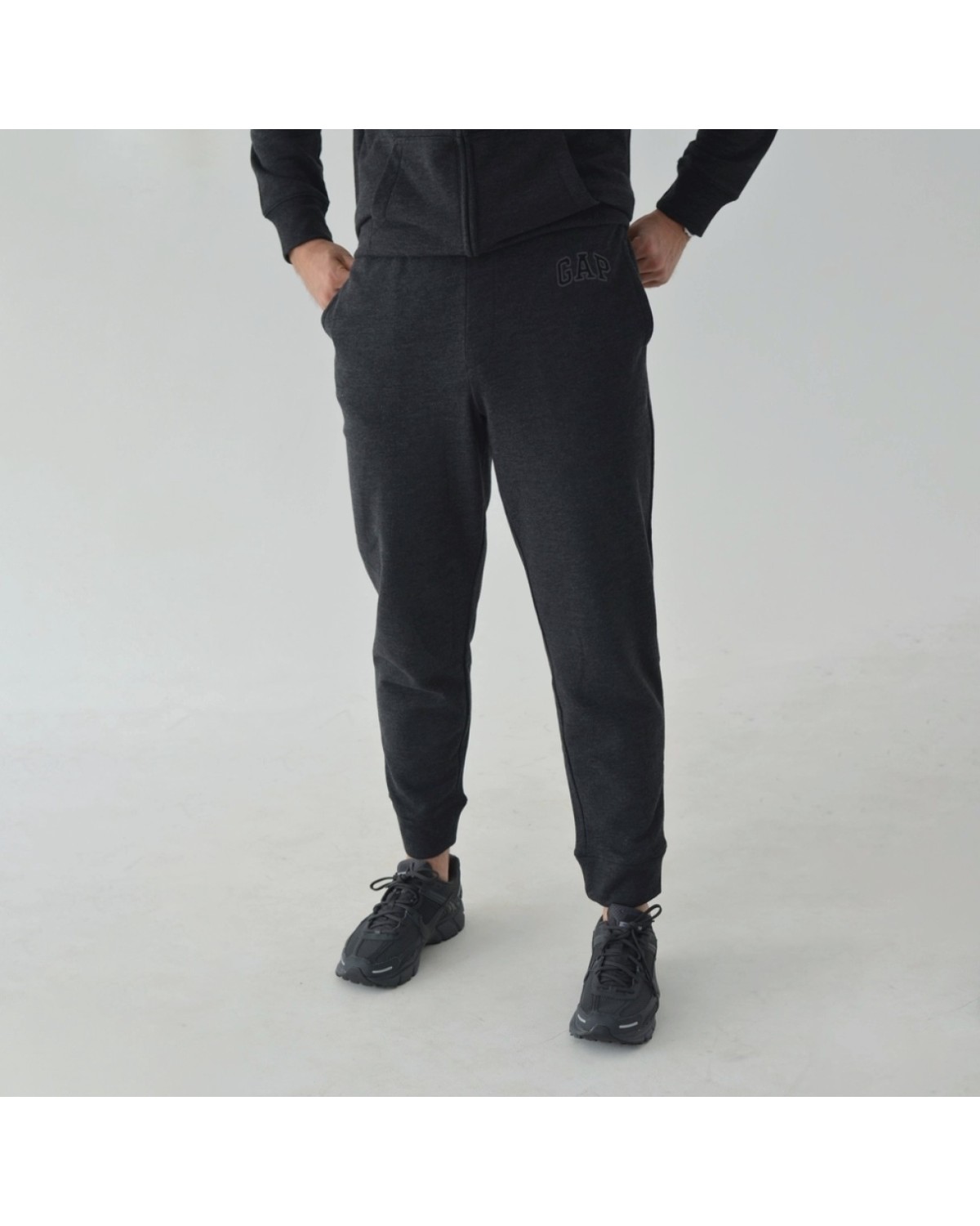 Штани Gap Logo Fleece Pants Grey