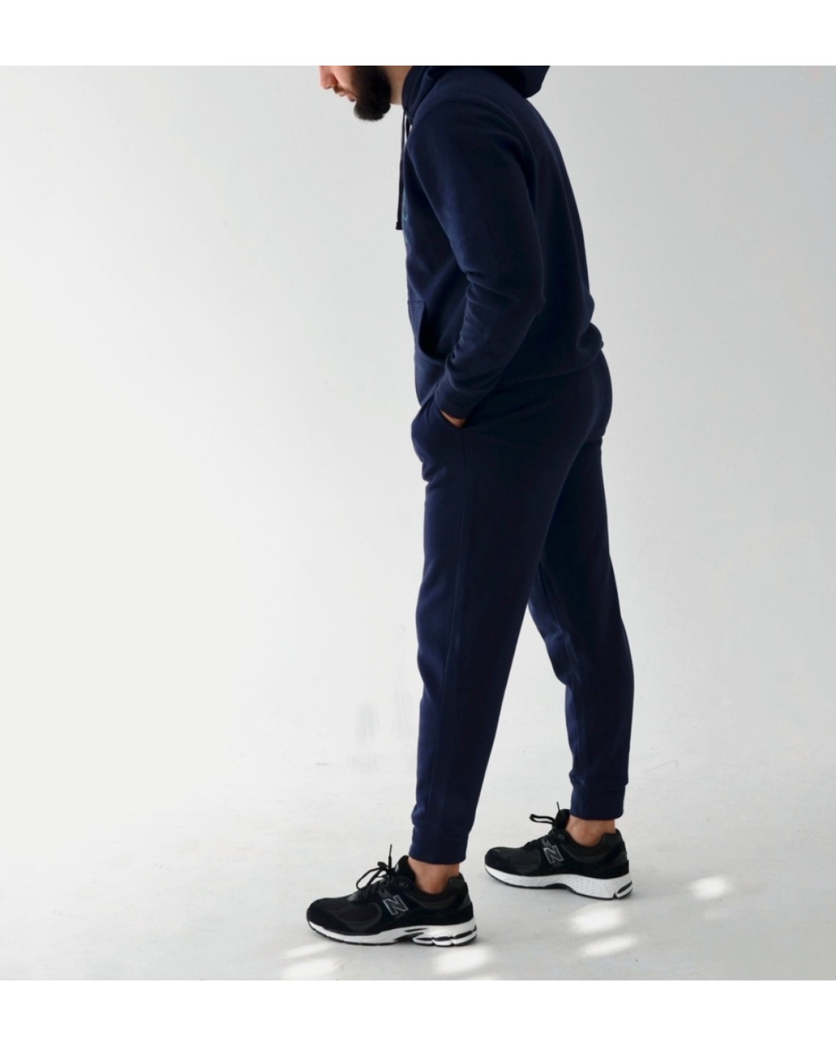 Штани Gap Logo Fleece Pants Tapestry Navy