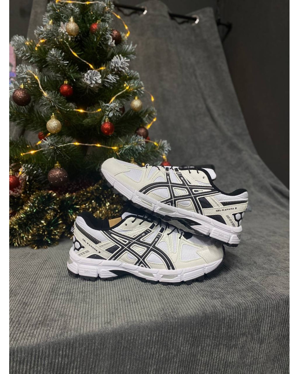 Asics Gel Kahana 8 Termo White/Black