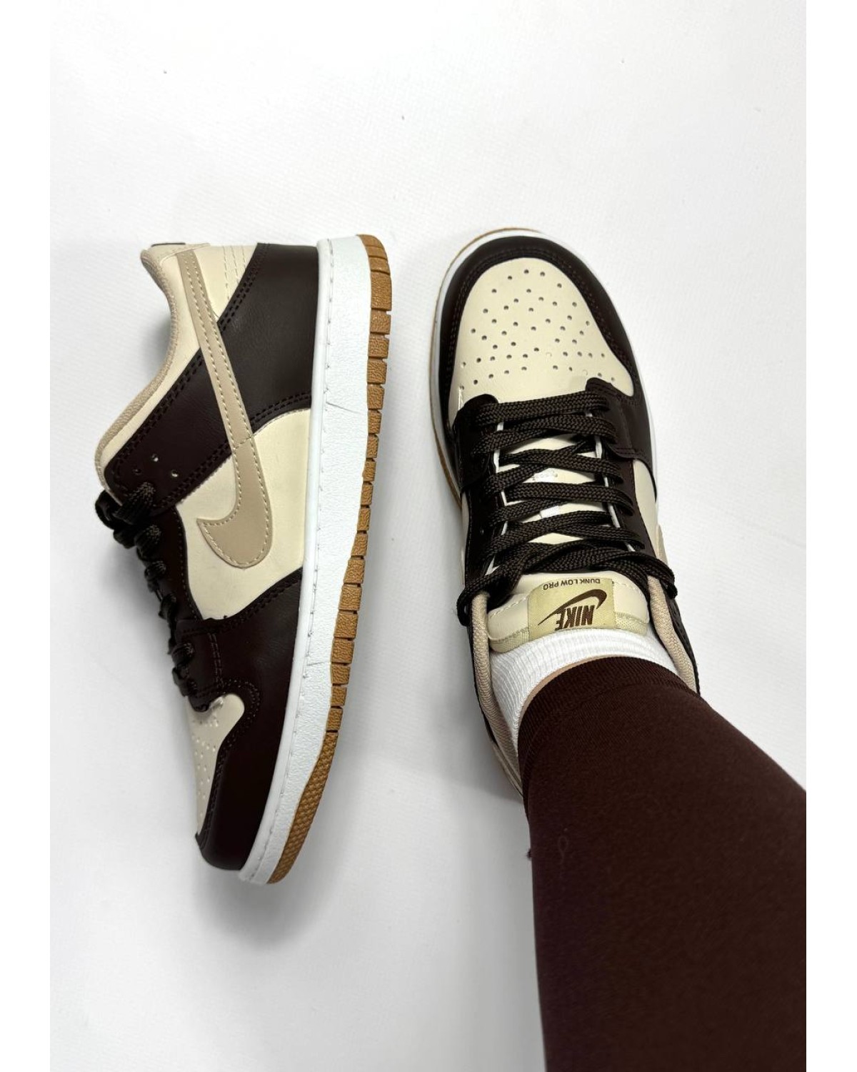 Nike Dunk Low Twist Brown White
