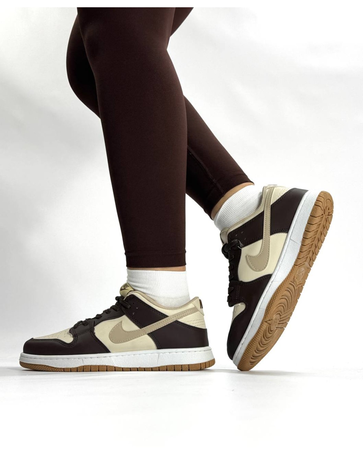 Nike Dunk Low Twist Brown White