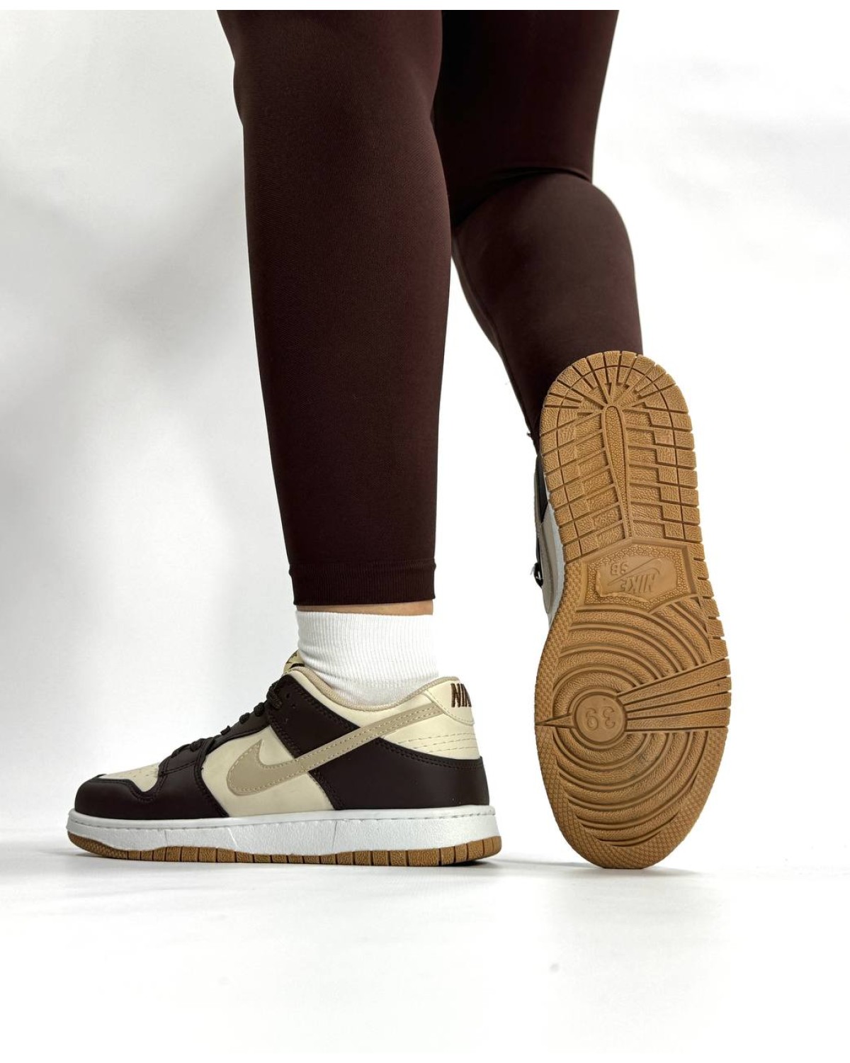 Nike Dunk Low Twist Brown White