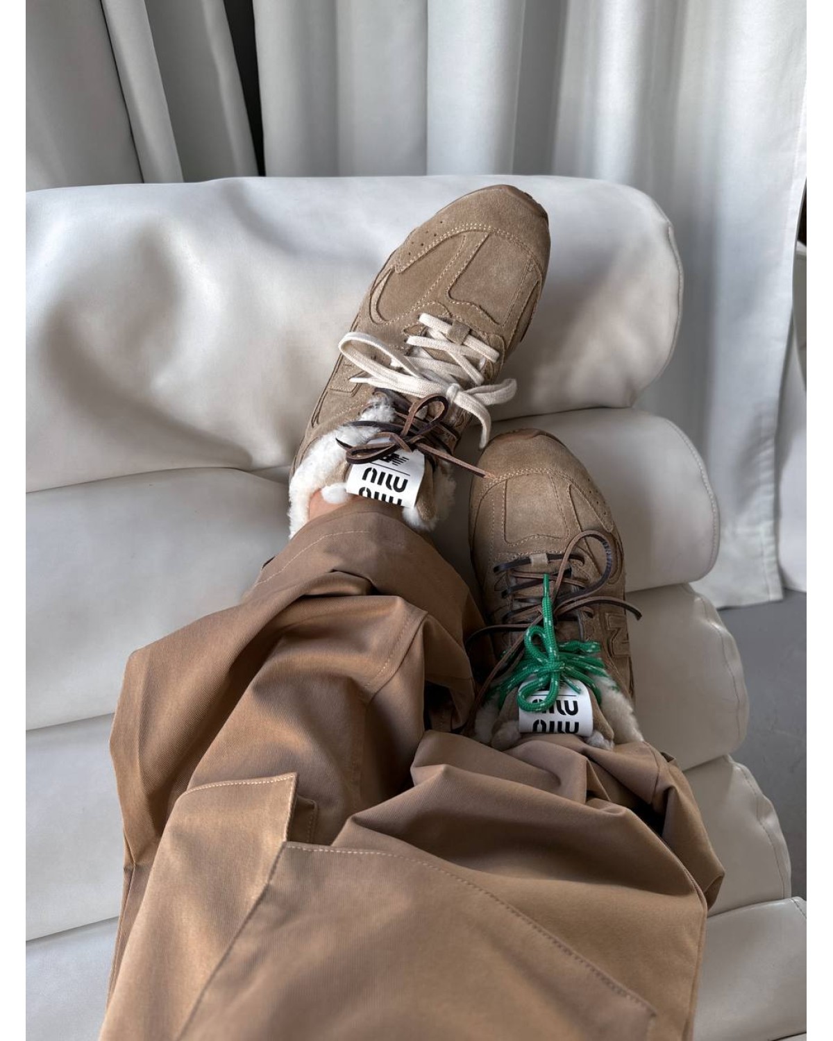 New Balance x Miu Miu Fur
