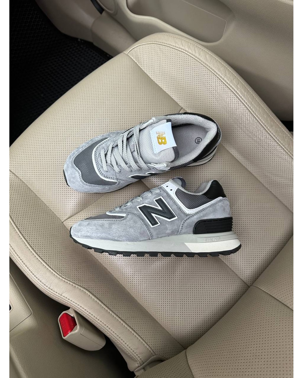 New Balance 574 Legacy Grey Black Thermo